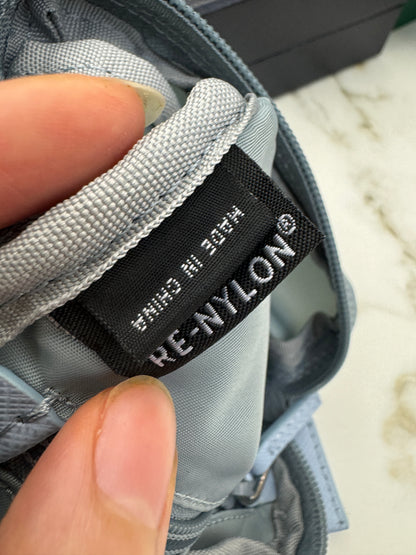 PRADA Re-nylon Necessaire 粉藍色 代工廠原單渠道貨