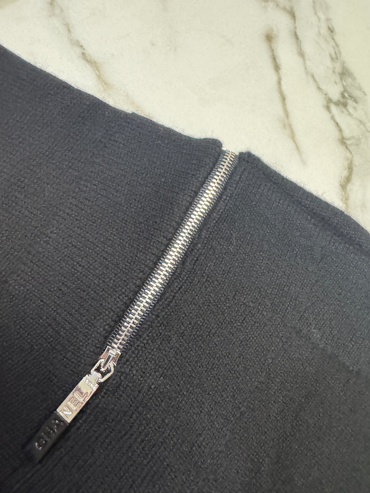 CHANEL 25P拉鏈袖外套 98% Cashmere