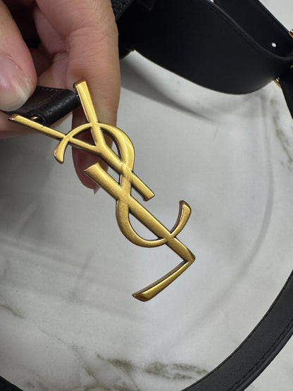 YSL LE 5 A 7 Hobo Small Black