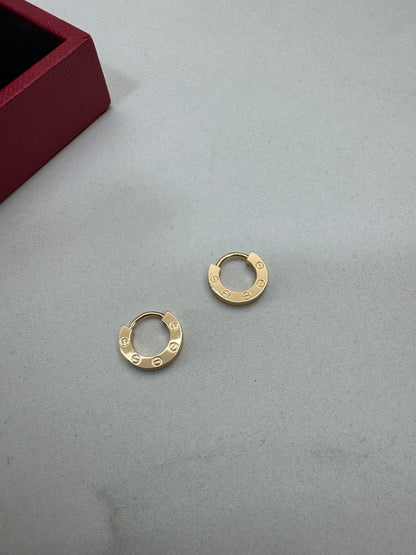 CARTIER Single Loop Earrings