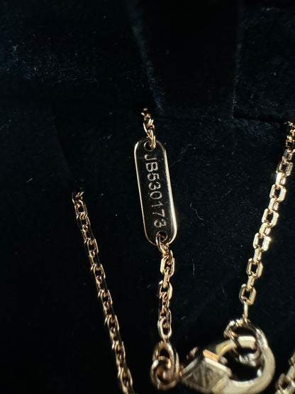 VCA 銀耀石玫瑰金項鏈［2023聖誕款］