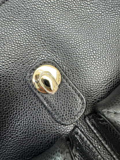 CHANEL 青蛙Duma 荔枝牛皮 Large