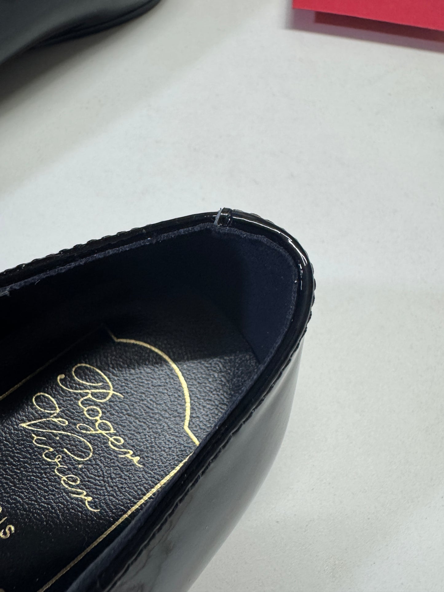 RV Trompette 漆皮芭蕾舞鞋