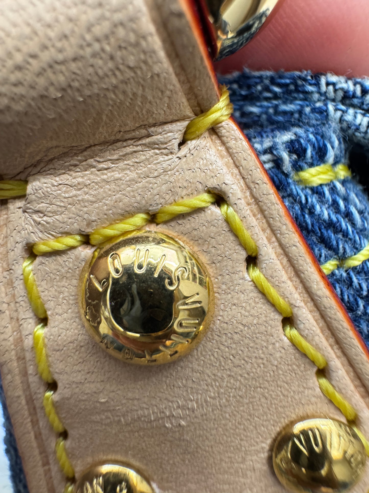 LV X TM Sunset Cherry Denim