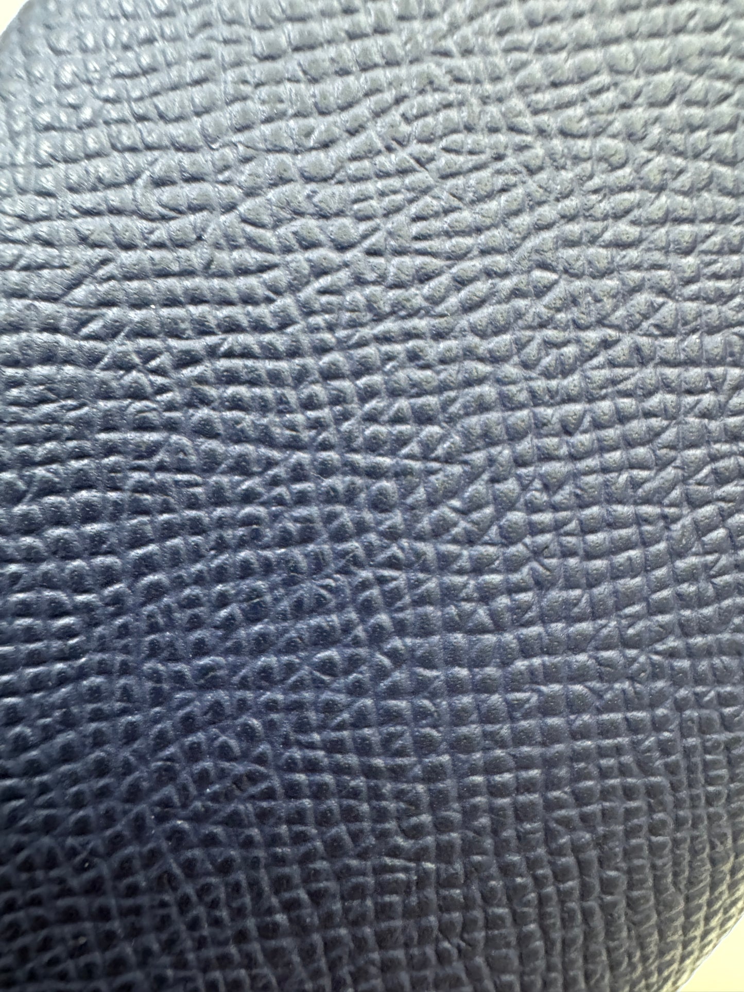 HERMES Calvi Duo 海軍藍 7U Navy Epsom