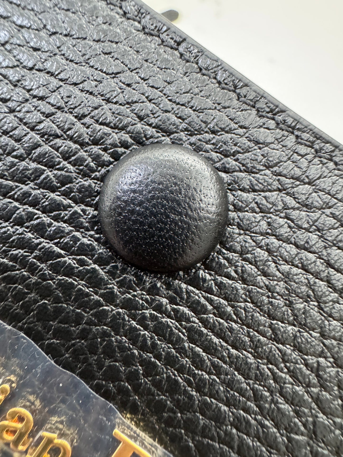 DIOR Signature 全皮小水桶