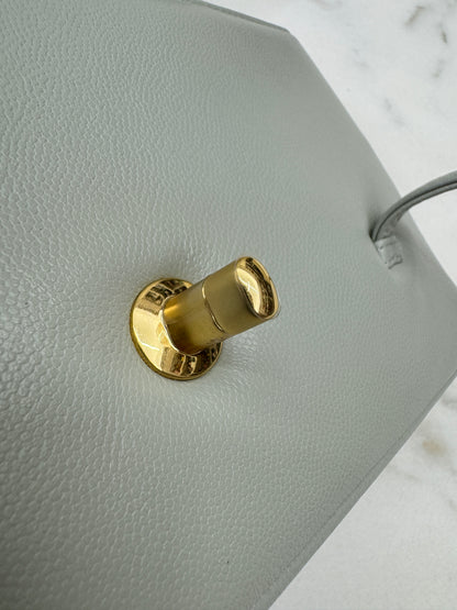 CHANEL Preppy Coco 灰綠色 Small