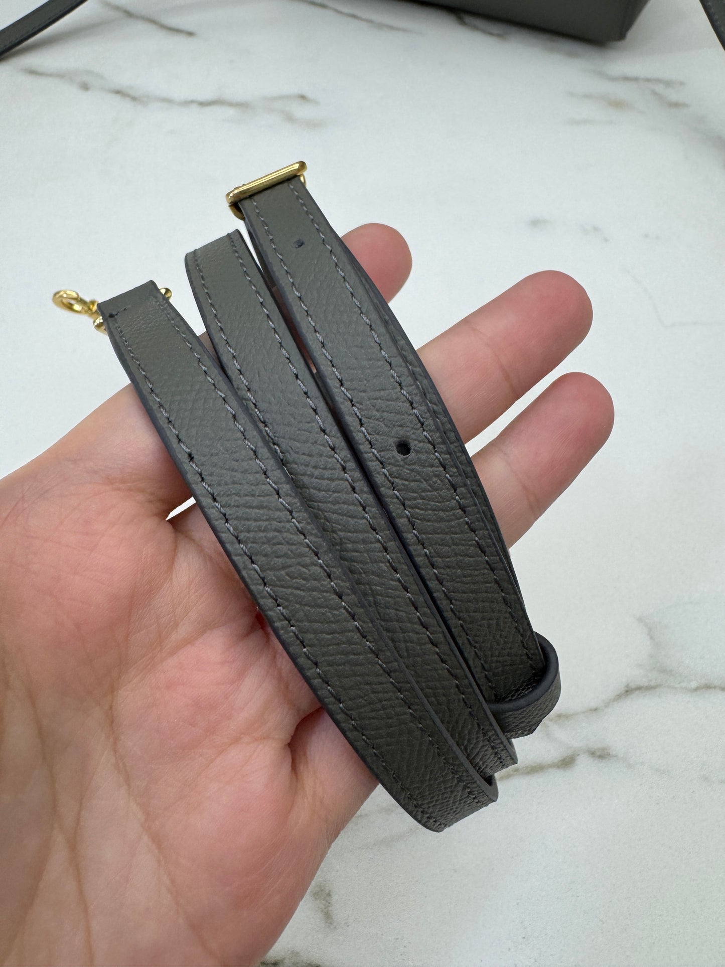 CELINE Belt Bag Nano 深灰色