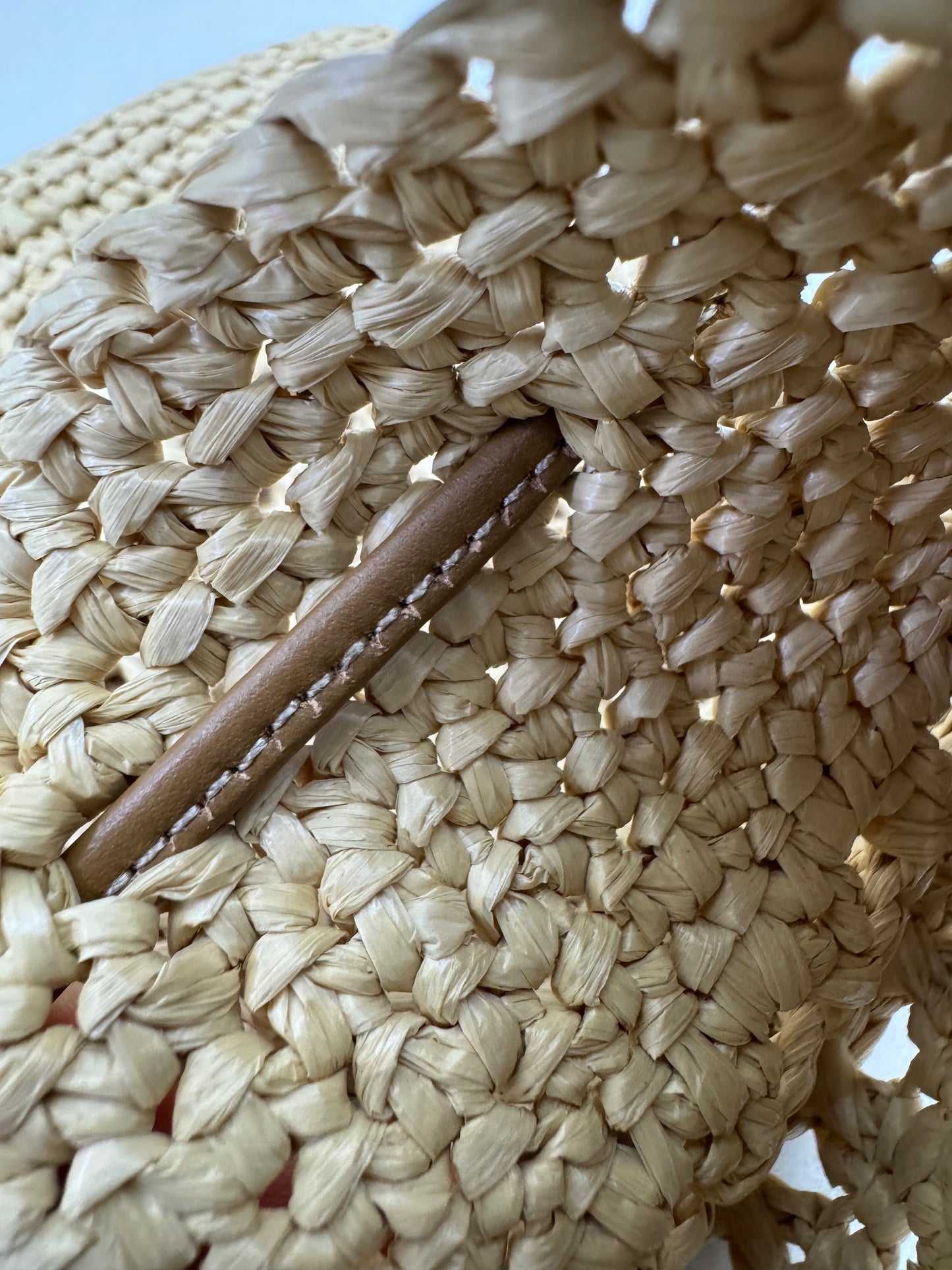 MIU MIU 拉菲草草編包