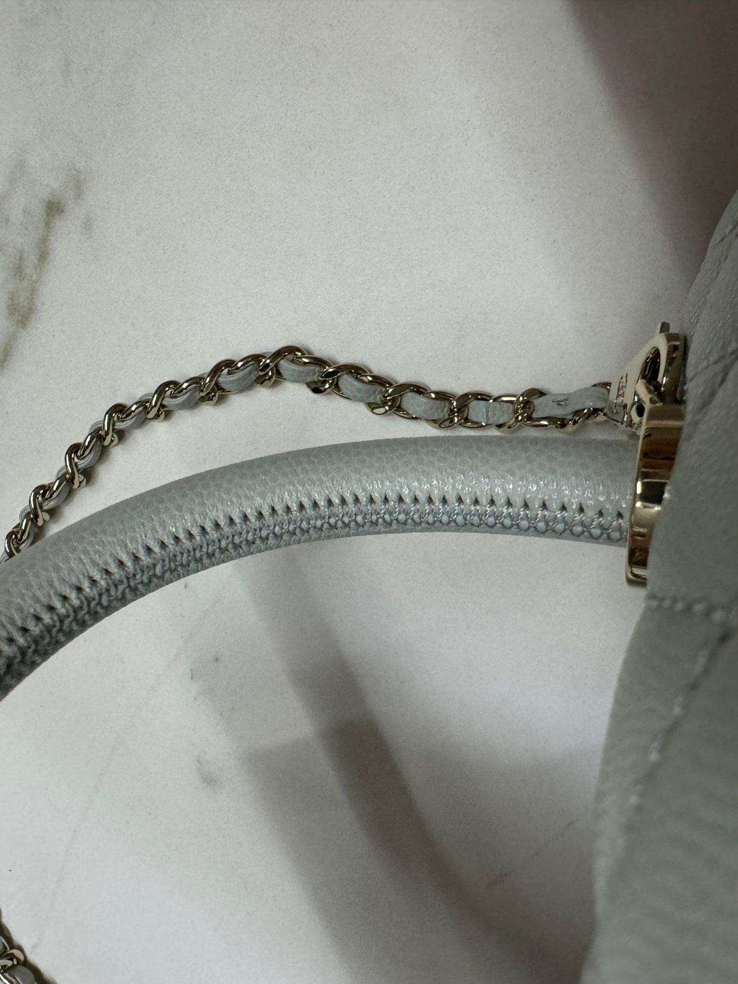 CHANEL Cocohandle 冰川藍 24P Small