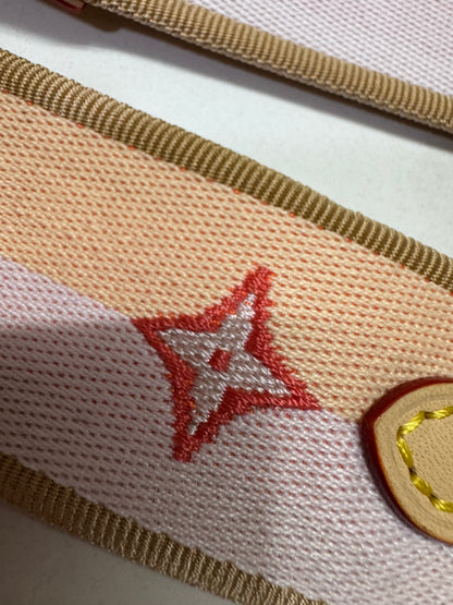 LV Speedy 20 粉橙色肩帶