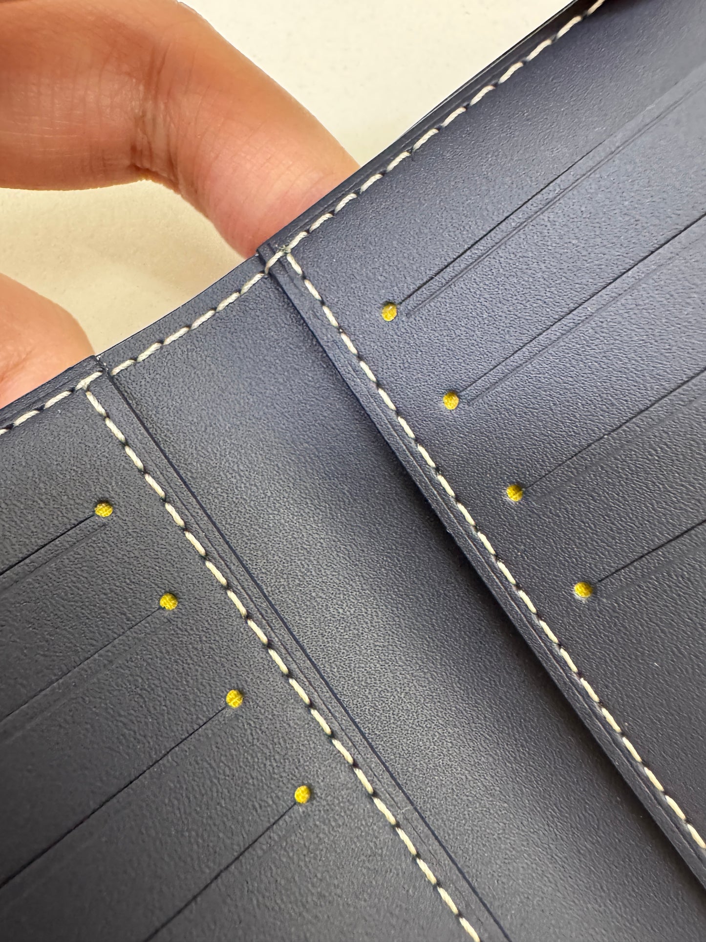 GOYARD Victoire Wallet 海軍藍