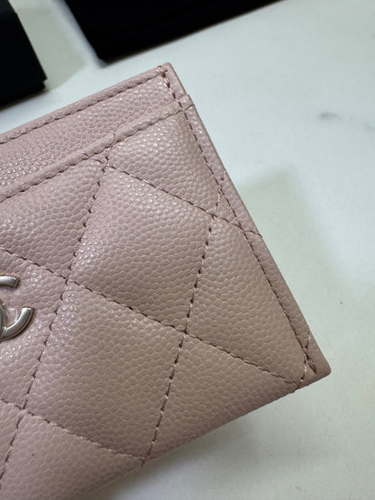 CHANEL 21C 裸粉色卡包