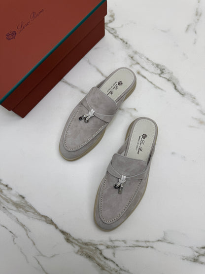 LORO PIANA Charms Walk Babouche Loafers