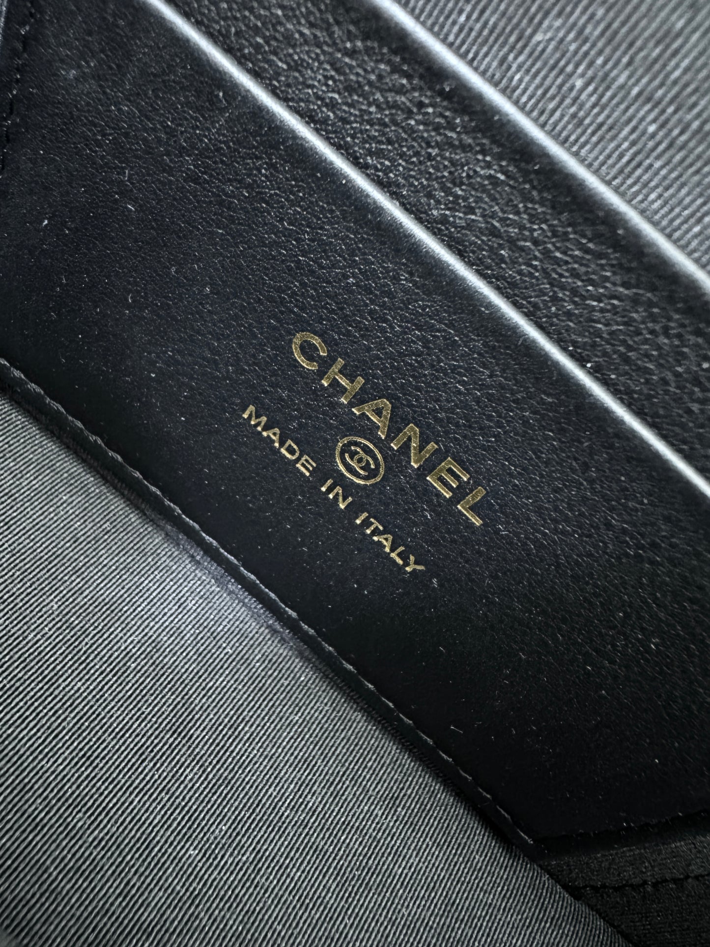 CHANEL 26C 菱格紋Logo LP盒子包