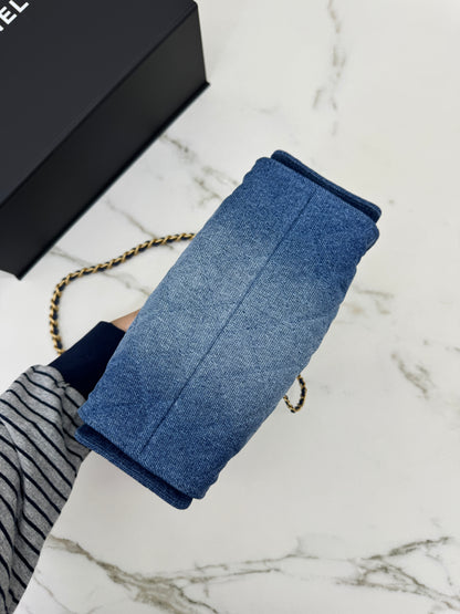CHANEL Mini 25 Bag 藍牛仔
