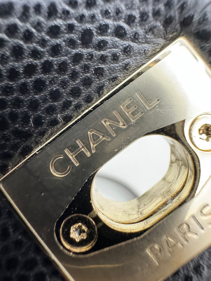 CHANEL 青蛙Duma 荔枝牛皮 Large