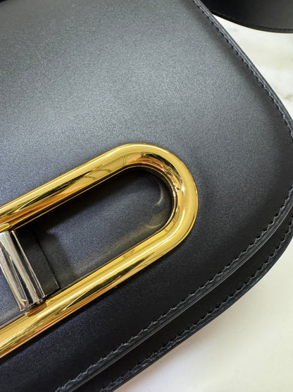 DELVAUX Lingot Shinny Calfskin