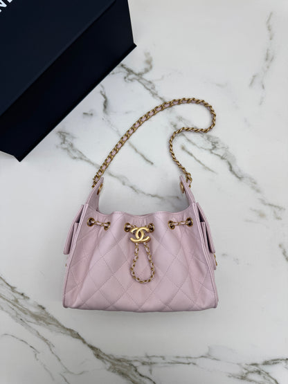 CHANEL Mini 25Bag 26C 淺粉