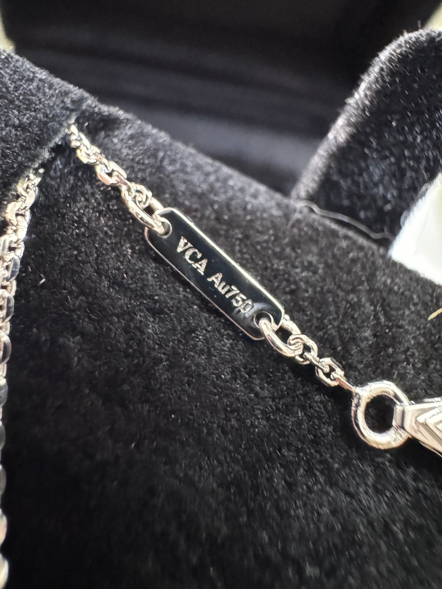 VCA Sweet Alhambra 滿鑽手鏈