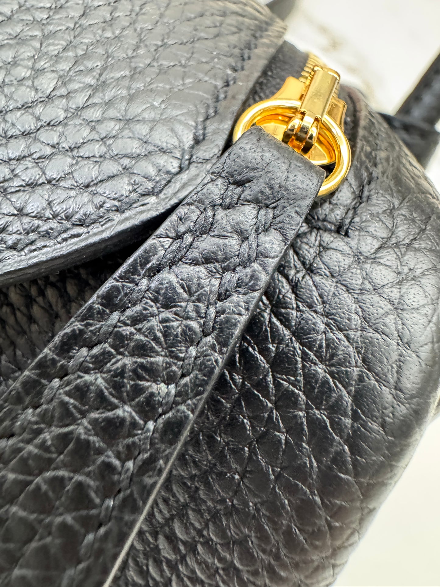 HERMES Mini Lindy I 黑色 Noir GHW