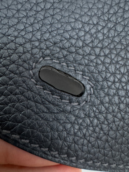 HERMES Lindy 26 石板灰銀扣 85 Ardoise TC PHW