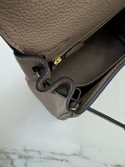 HERMES Kelly 25 斑鳩灰金扣 內縫 Togo 81 Gris Tourterelle GHW
