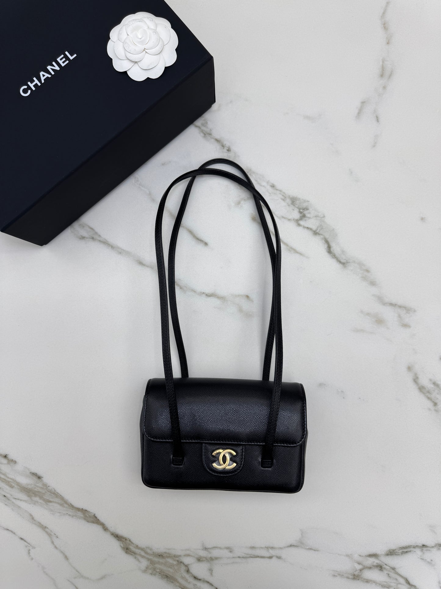CHANEL Mini Preppy Coco Black