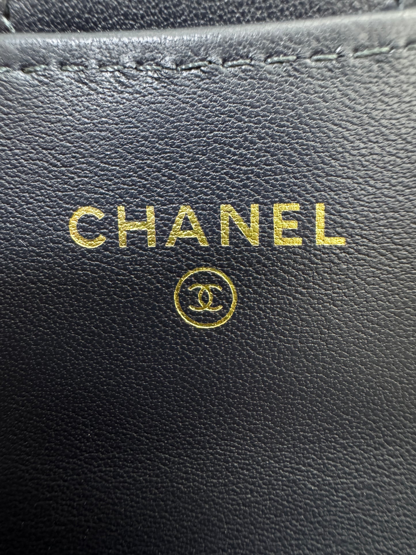 CHANEL 26P牛仔CF卡包 Flap Cardholder