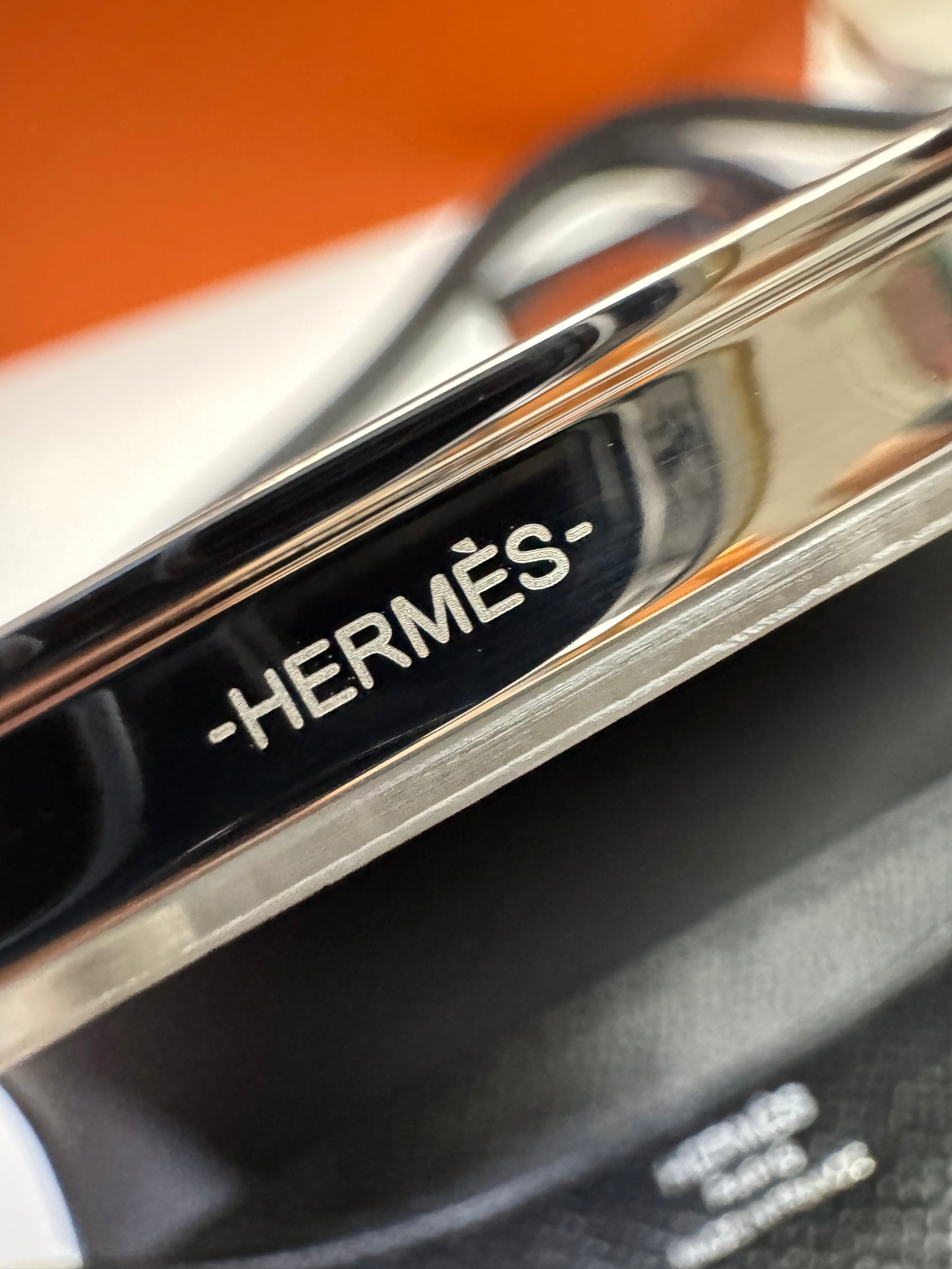 HERMES Mini Constance 新版 附鏡子 黑銀 Epsom PHW