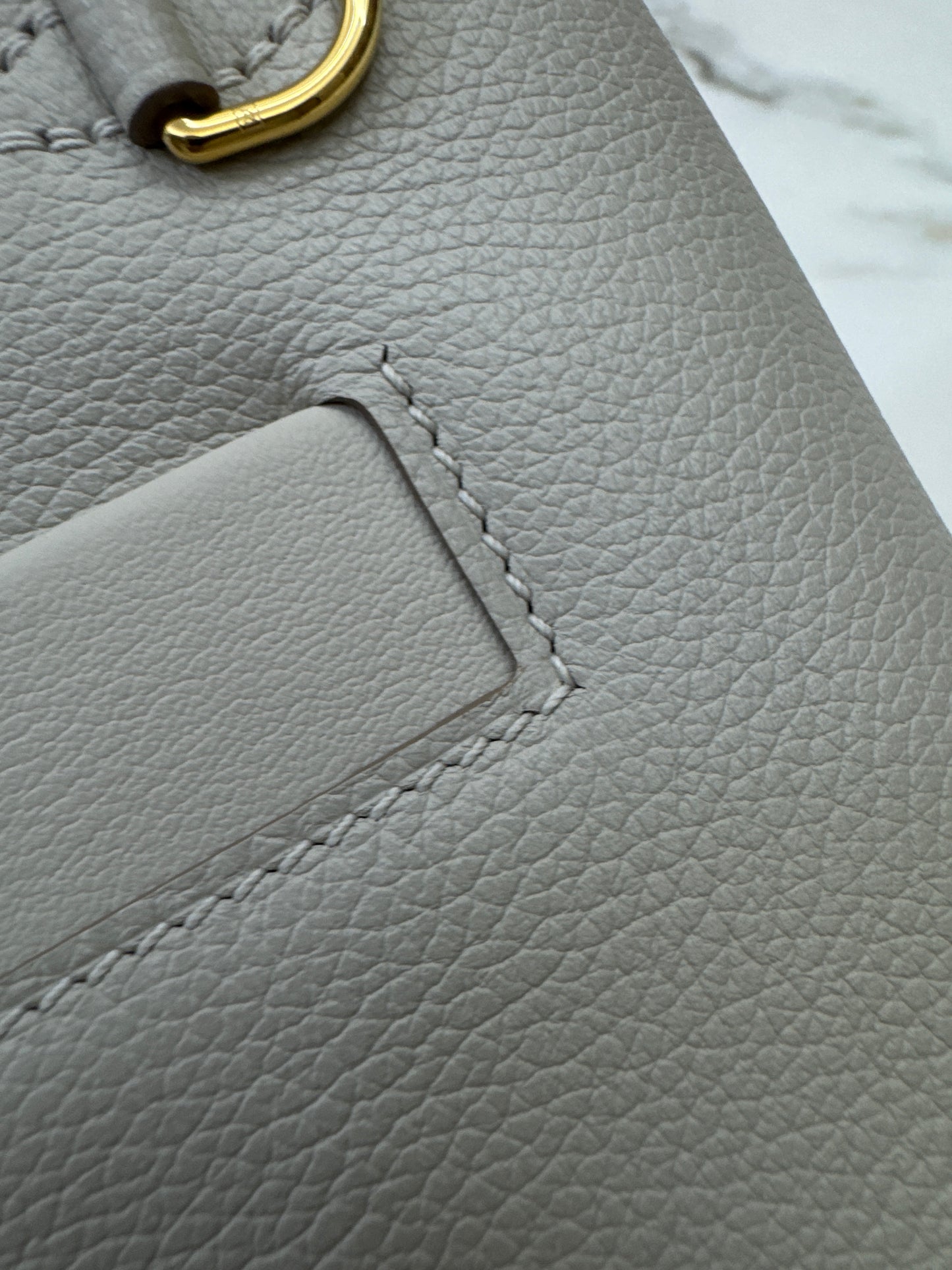HERMES Mini 2424 冰川白金扣 Evercolor