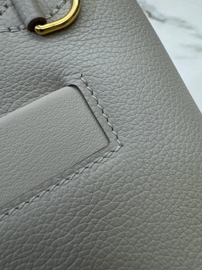 HERMES Mini 2424 冰川白金扣 Evercolor