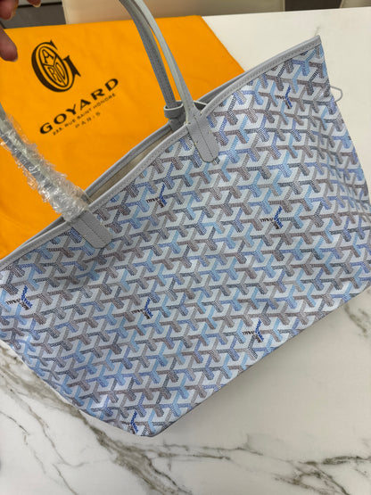 GOYARD St Louis Tote pm 冰川藍 Polar Blue