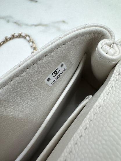 CHANEL Coco Handle Nano 白色