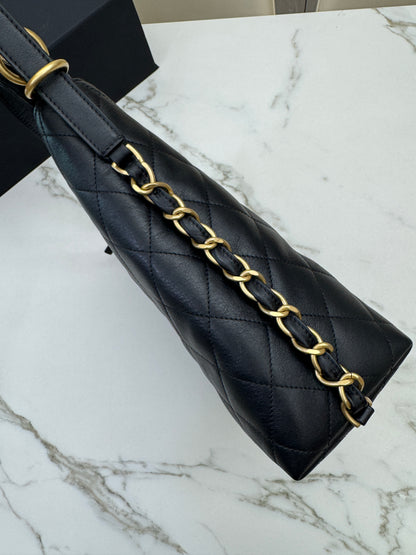 CHANEL 25S 兩用Hobo雙肩包 Medium