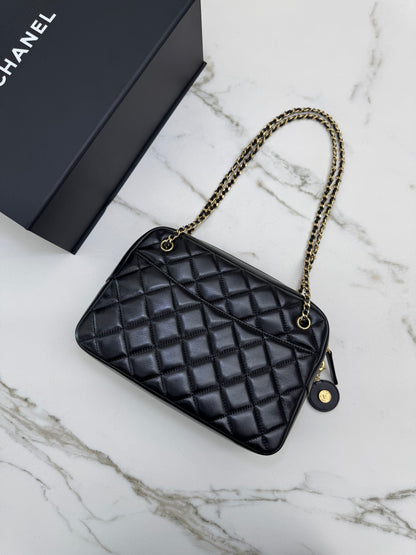 CHANEL 24K 金幣相機包 Medium