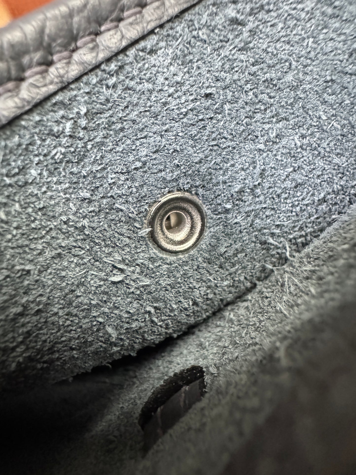 HERMES Mini Evelyn 石板灰銀扣 85 Ardoise PHW