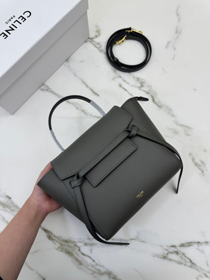 CELINE Belt Bag Nano 深灰色