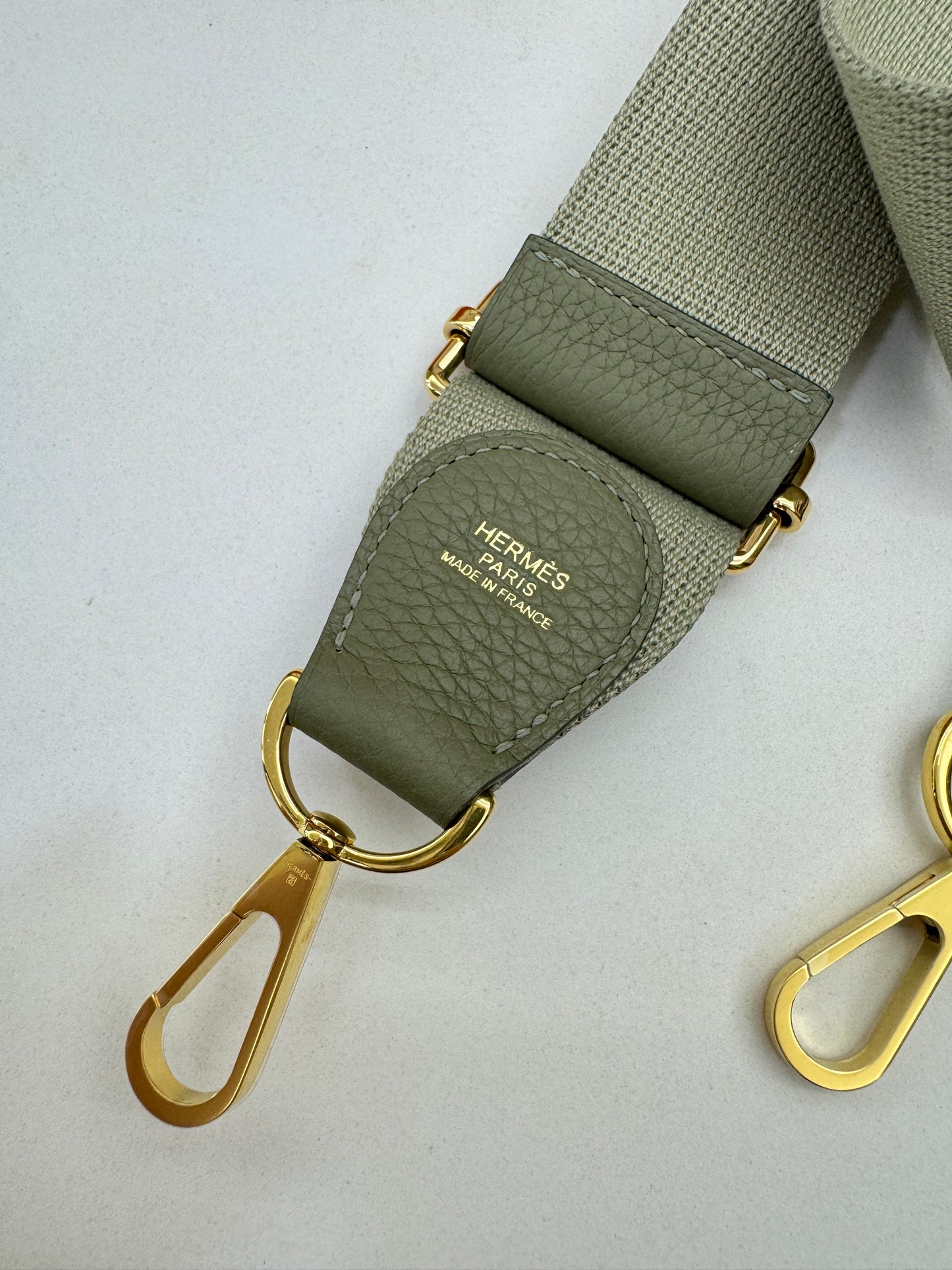 HERMES Evelyne 33 鼠尾草綠金扣 Q1 Sauge GHW