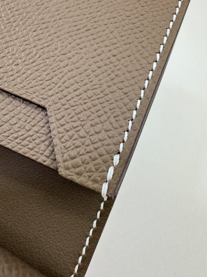 HERMES Bearn Mini Wallet 散紙位 大象灰銀扣 Epsom PHW