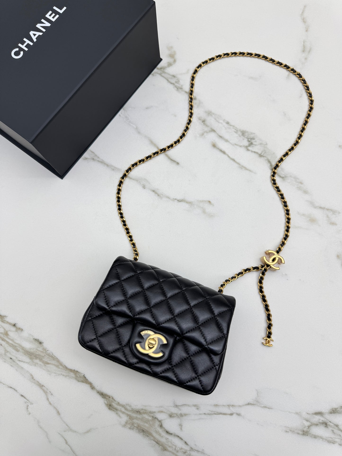 CHANEL 25B調節扣 Mini CF17