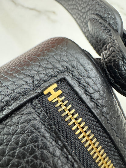 HERMES Mini Lindy I 黑色 Noir GHW