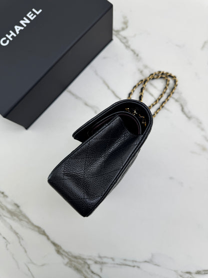 CHANEL CF23 黑金牛 CF Small