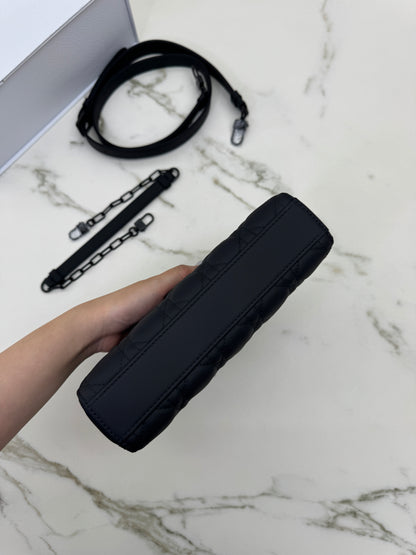 DIOR D-joy Small Matte Black