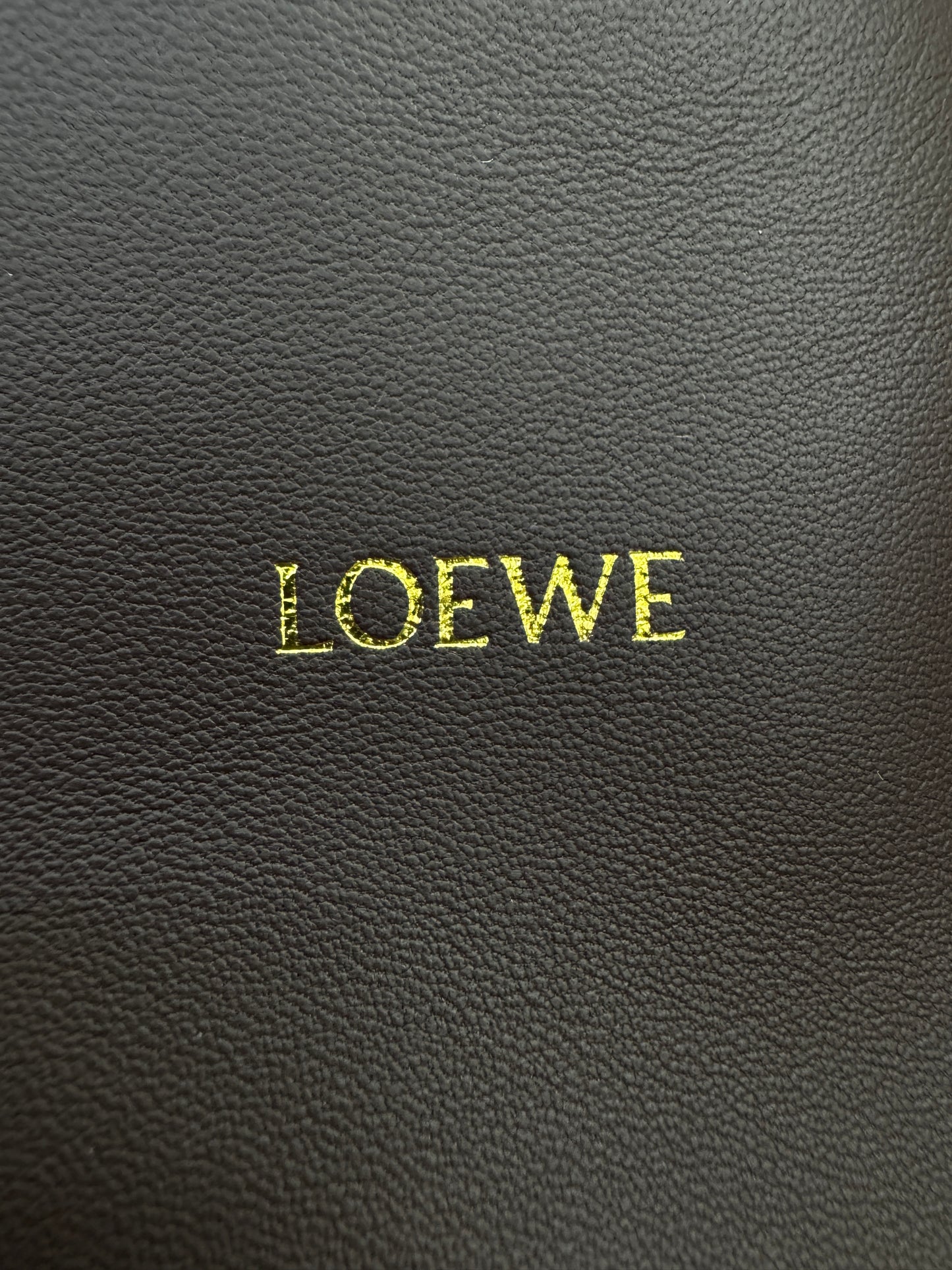 LOEWE Flamenco Purse Medium Dark Chestnut
