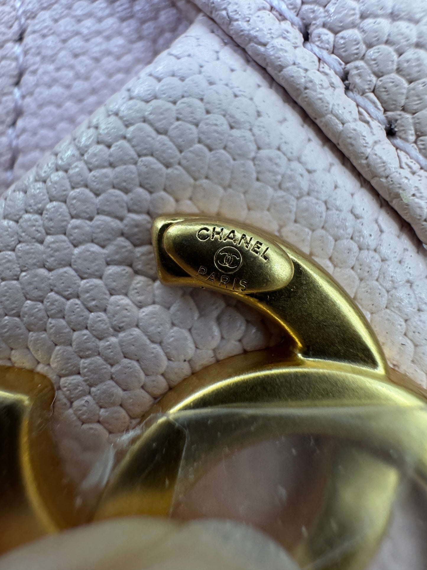 CHANEL 25Bag 粉紅色荔枝牛皮 Small