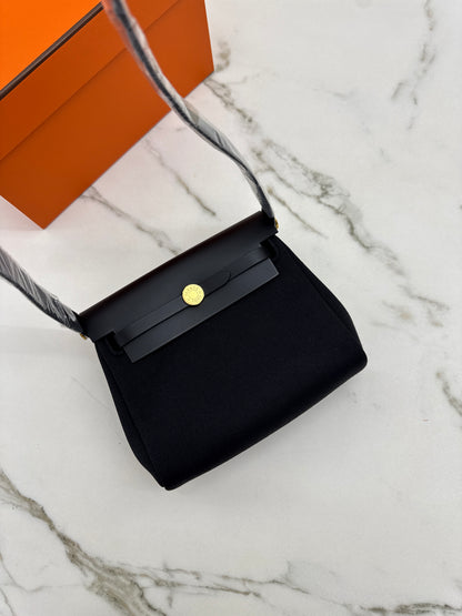 HERMES Mini Herbag 黑金