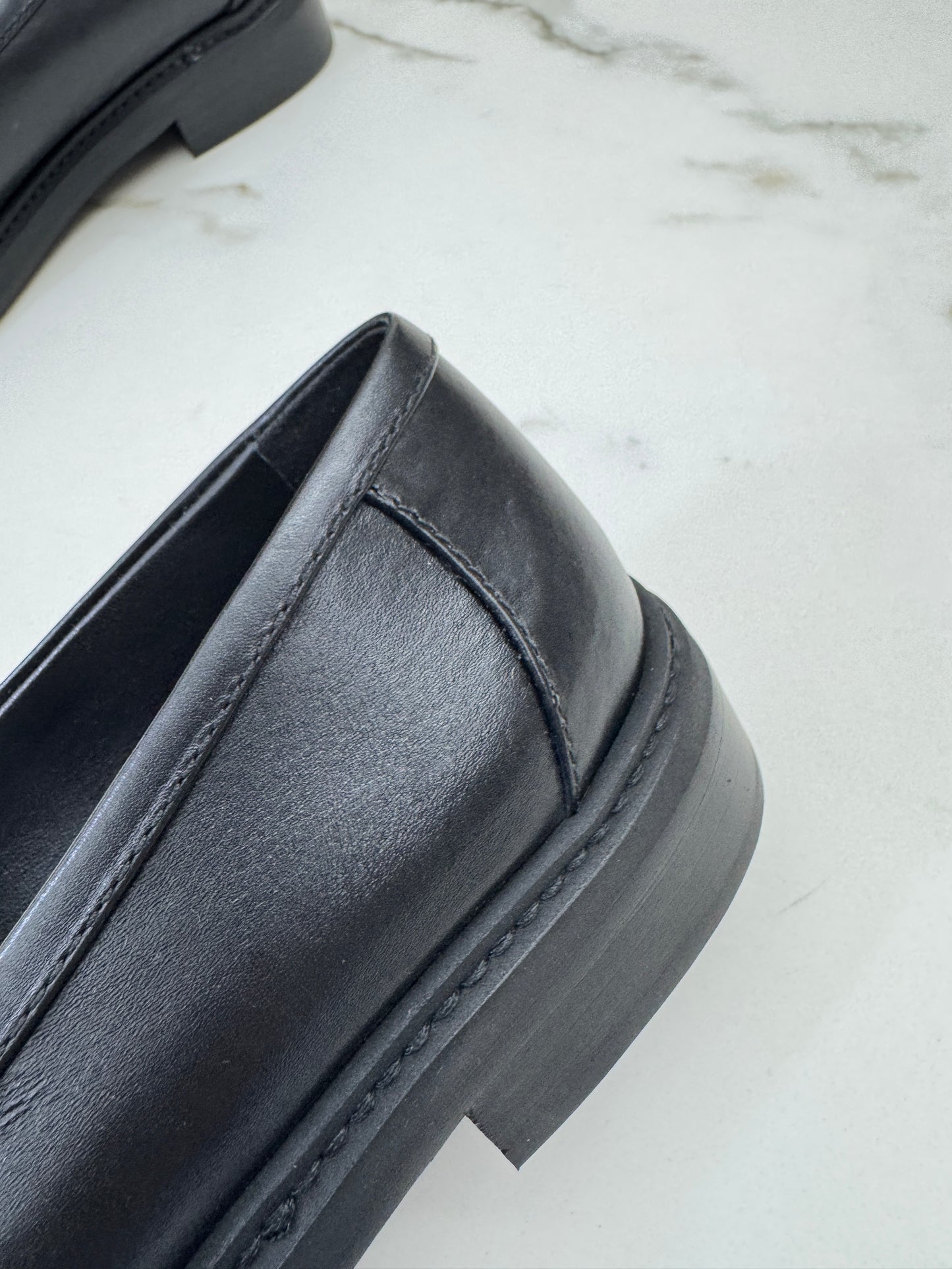 CHANEL 25K T字厚底樂福鞋