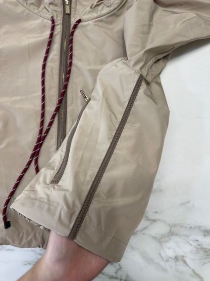 MIU MIU 淺卡其色短款風衣