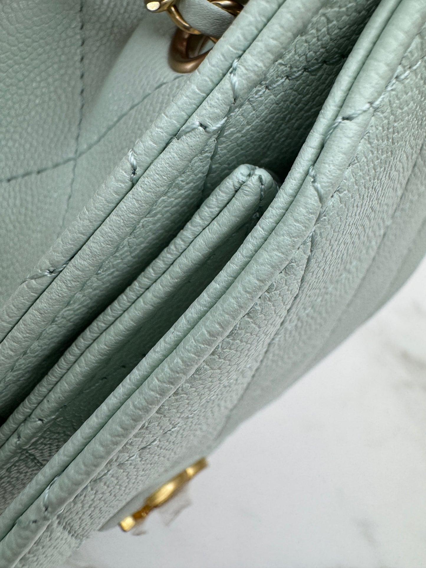 CHANEL 25 Bag Small 薄荷綠